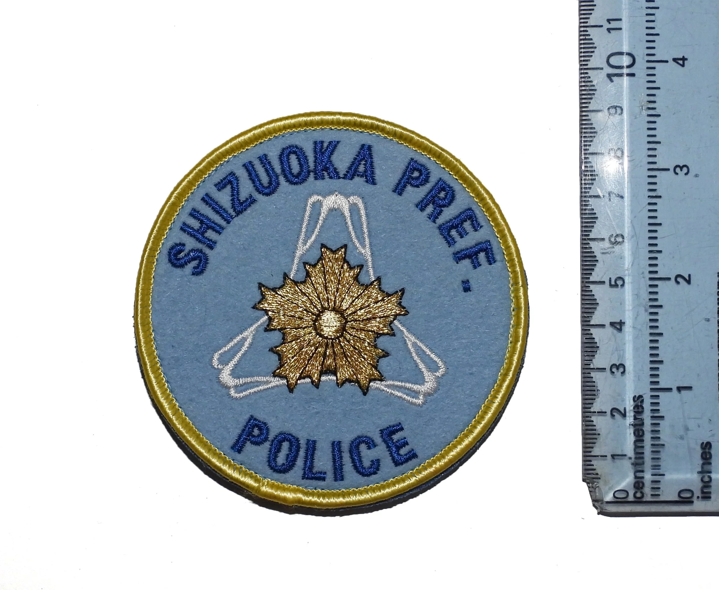 Japanese Shizuoka Prefecture Tourists Police patch. — Outpost9